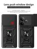 Чехол для Realme GT6 GT 6T Neo 6 Neo6 SE Чехол-броня с защитой сдвижной линзы для телефона Realme GT Neo6SE с магнитным держателем-кольцом, задняя крышка