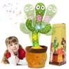 MIAODAM Cactus Moving Toy Cactus Dancing Moving Talking Cactus Toy Birthday Present Singing Dancing Cactus Children's Day Christmas Gift New Year
