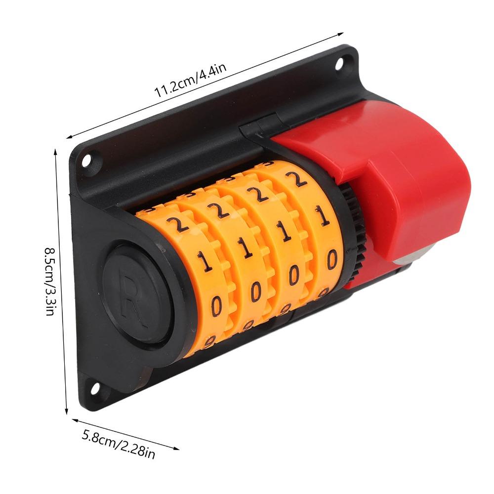 Plastic Beer Bottle Opener Wall Mounted Automatic Counting Manual Beer Can Opener With Numbers Counting Decapper Gift For Men