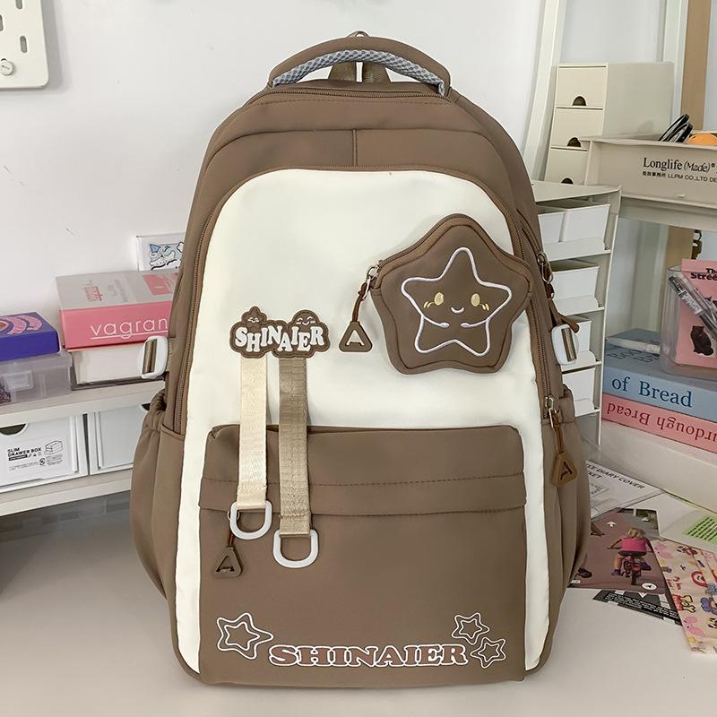 Школьный рюкзак детский, для учеников начальной школы, для девочек, для учеников средней школы, стильный комплект из двух предметов высокой ценности, рюкзак,.