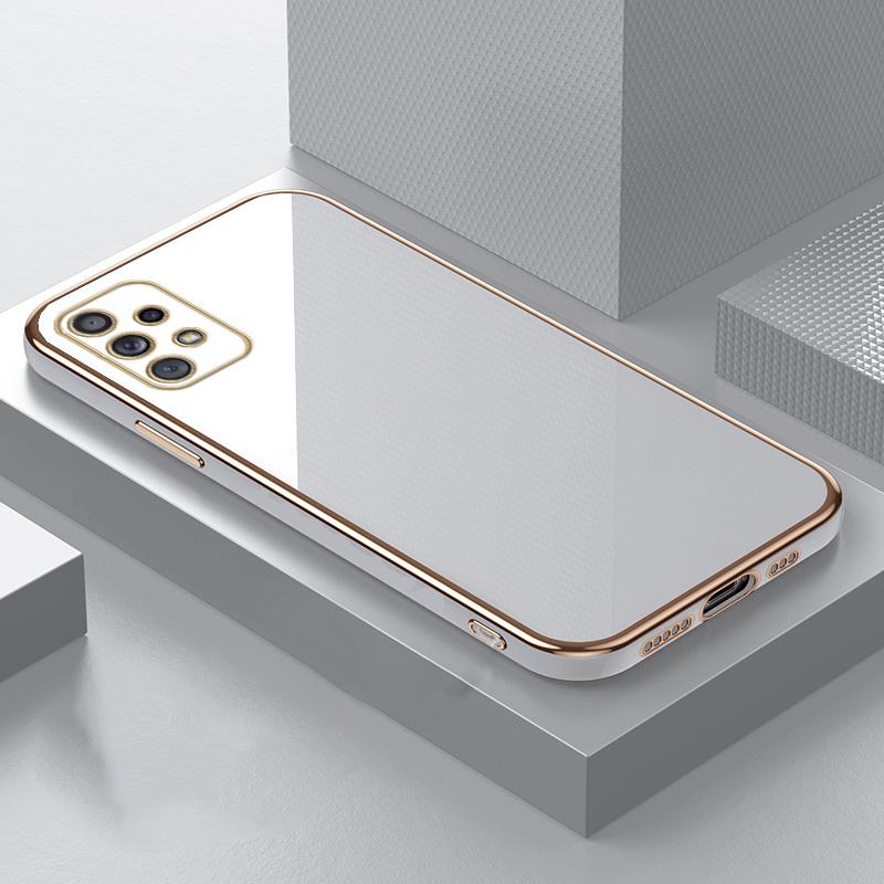 Роскошный глянцевый чехол для телефона Samsung Galaxy A13 A23 A33 A53 A73 A12 A22 A32 A52 A72 A31 A51 A71 A50, силиконовый чехол