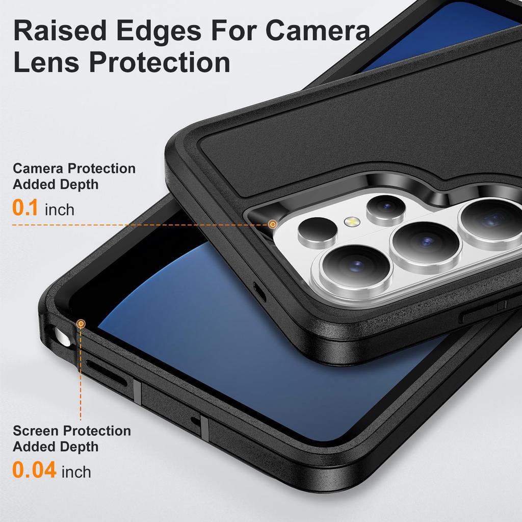 Phone Case For Samsung S26 / S26 Plus / S26 Ultra , Shockproof Hybrid Rugged Hard Back Cover
