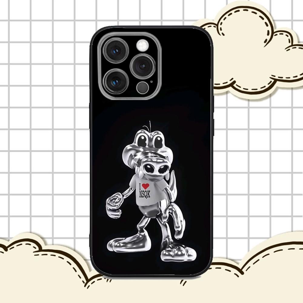 A-Alvaro COCO Diaz Чехол для телефона для iPhone 16e,16,15,14,13,12,11,Pro,X,XS,Max,XR,Plus,Mini Мягкий черный чехол