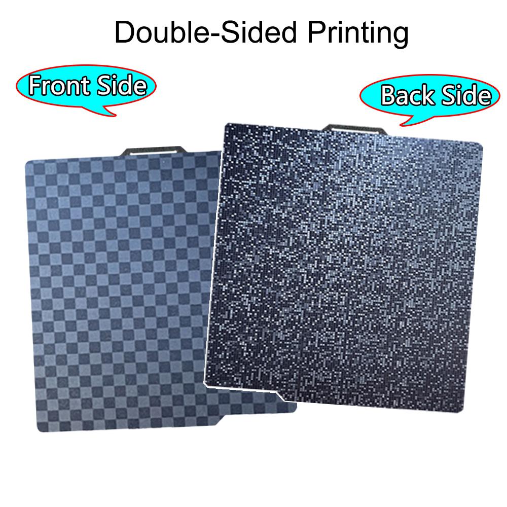 Black PEI Plate for Bambu Lab A1 P2S P1P P1S X1 X1C Build Plate 257x257mm Smooth PEO PET Textured PEI Bambulab P1P A1 Heated Bed