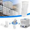 2 шт. Фильтр-крышка для IBC, Фильтрующие крышки IBC, Фильтрующие сетки IBC, Нейлоновый фильтр IBC для крышки кубовой емкости, Фильтр-сетка для кубовой бочки, Фильтр-вентиляция для бочки Tote