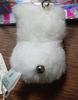 Takenoko Mini Kids Keychain Bear White Plush Toy 48544