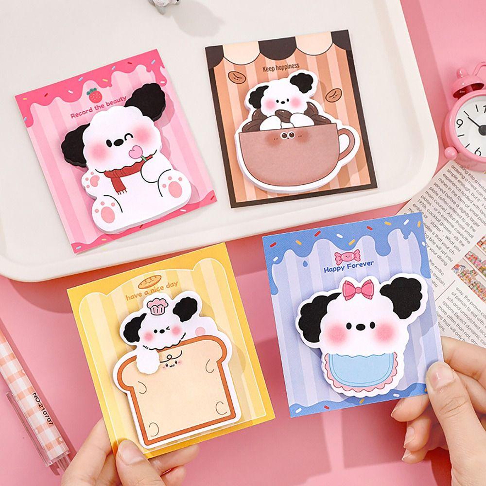 30Sheets Cartoon Notepad Puppy Notebook Kawaii Planner