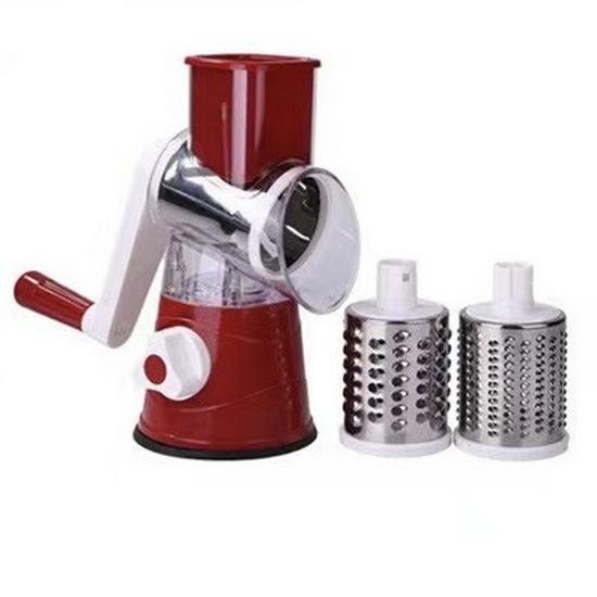 Multi-Function Hand-Cranked Vegetable Cutter and Grater