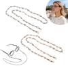Pearl Sunglass Chain Hanging Cord Glasses Chain Fashion Sunglass Lanyard Straps  Eye Accessories
