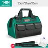 AIRAJ  New Electrician Tool Bag with Reflective Strip Oxford Cloth Wear-resistant Multi-Pocket Waterproof Storage Hand Bag