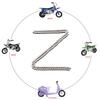Цепь привода KAMIER 25H 126 звеньев для Razor MX350 MX400 ZR350 SX350 McGrath Dirt Rocket Bike Детский Электрический Pocket Mod Mini Euro Bella Vapor Sweet Pea