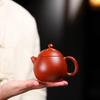 Zisha Tea Set with Dragon Egg Teapot and Four Cups