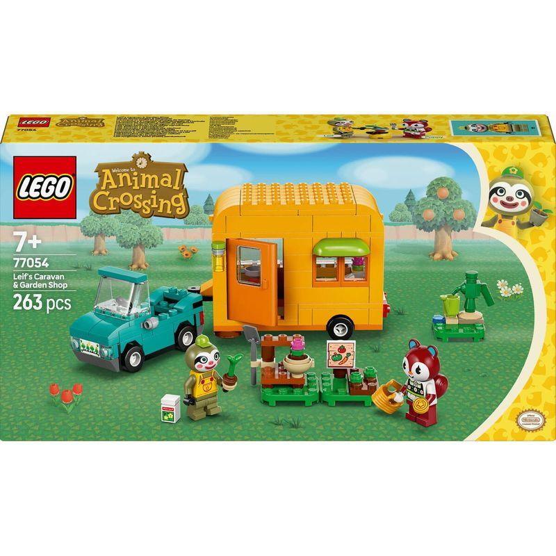 LEGO Animal Crossing Караван и Садовый магазин Лейфа