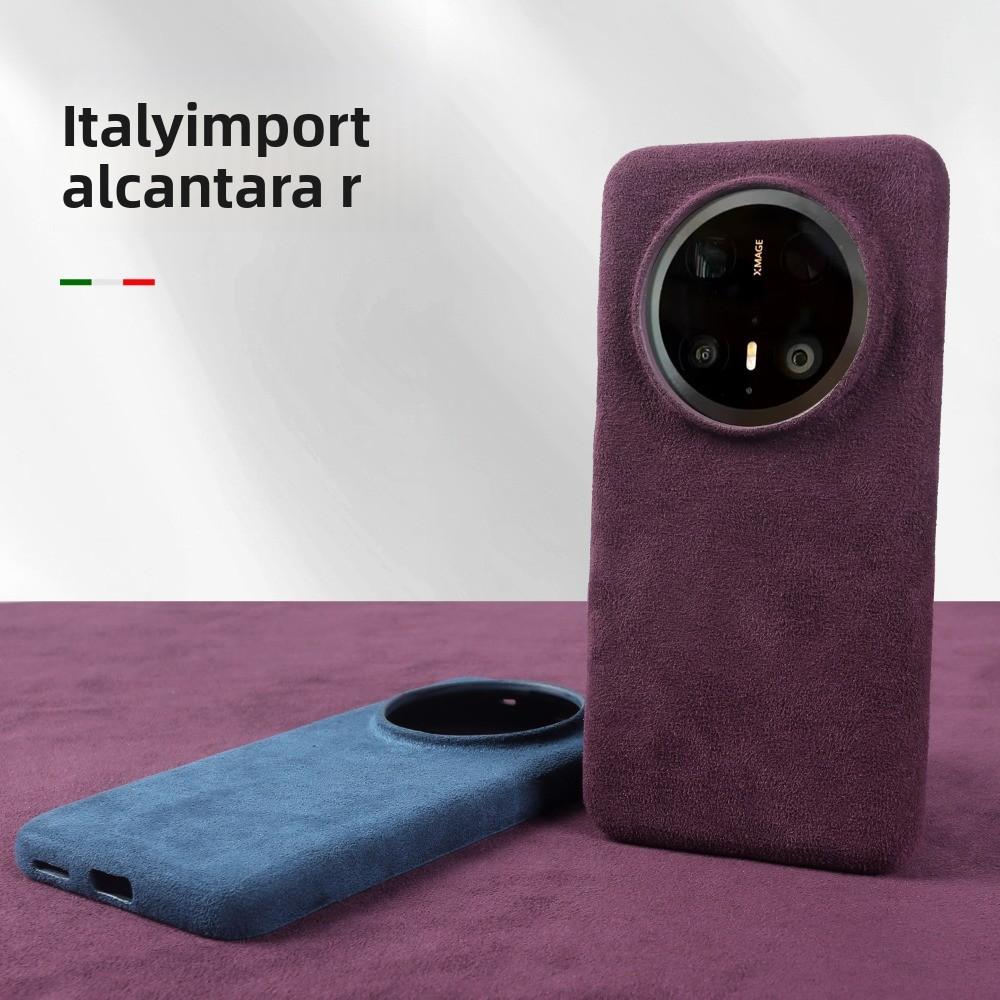 Alcantara Suede Case for Honor Magic 8 Pro 7 6 Pro Business Slim Fit Luxury Plush Full Body Shockproof Protective Cover