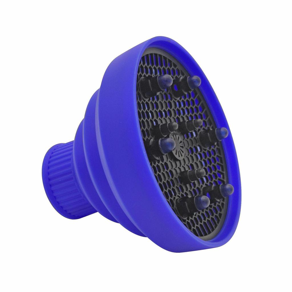 Складной силиконовый диффузор для фена: Водонепроницаемая, выдвижная накидка для завивки и укладки