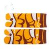 1pair Breathable Short Socks Casual Fish Pattern Socks Fashion Tabi Socks  Daily Wear