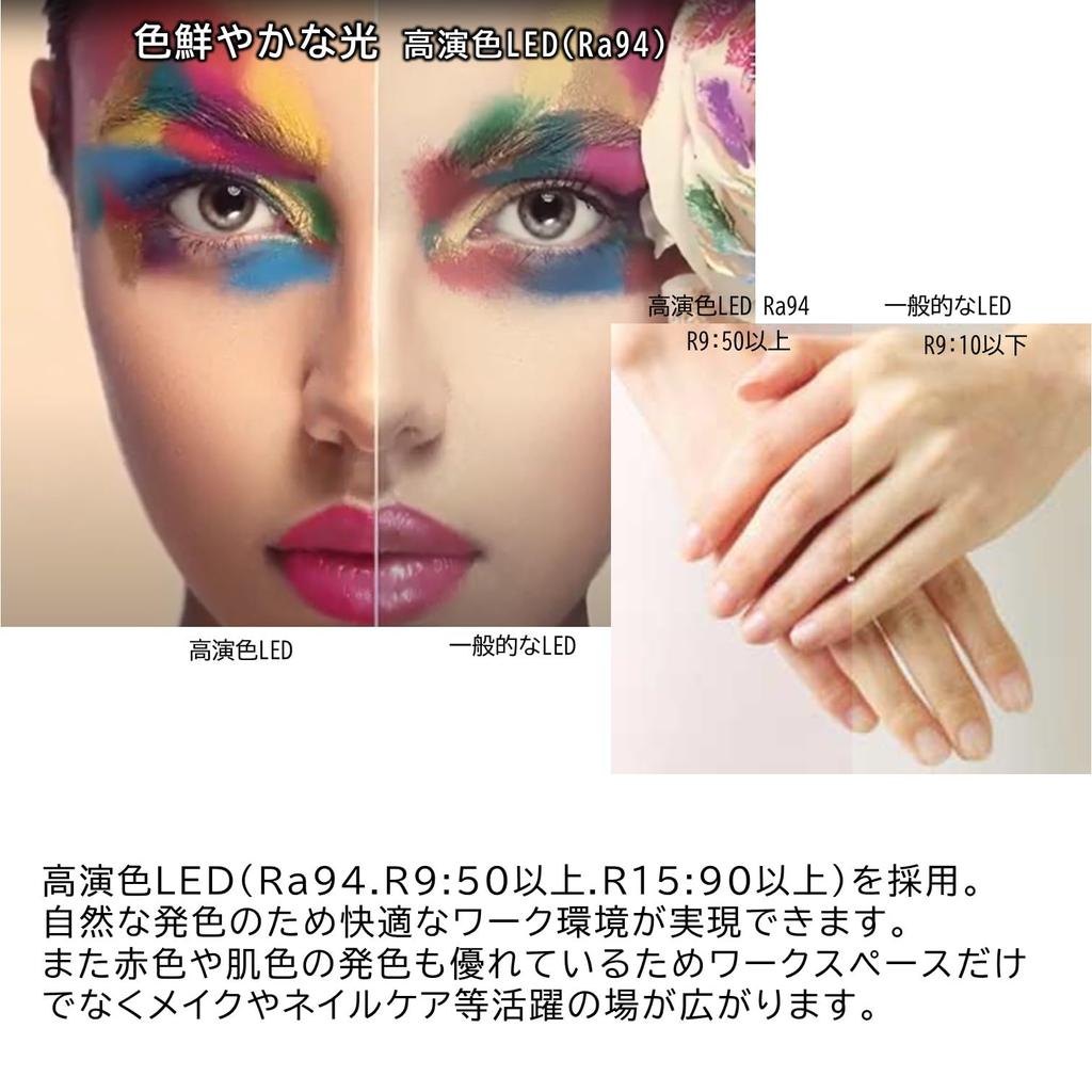 Yamada Lighting Z Light Tabletop с базовой яркостью 2430Lx Высокая цветопередача LED Красивый цвет кожи Ra90 Белый Z-10DW