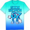 Fashion Cartoon Six Seven 67 Print Men's T-Shirts Summer Street Short-Sleeve Outdoor Casual Tops for Men's and Women's Tees Top