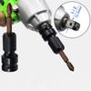 1/4" Hex Shank Drill Chuck Conversion Kit Converter Impact Driver 1/2" Square Quick Change Adapter Converts Air Power Wrench