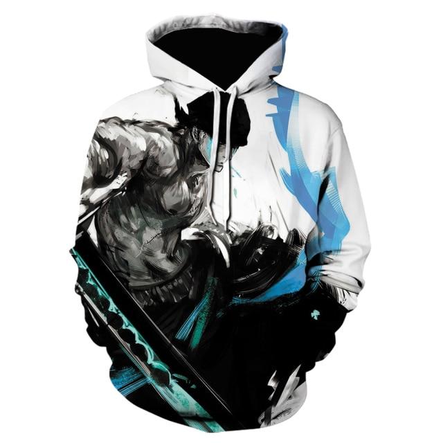 Толстовка с капюшоном в стиле японского аниме One Piece Луффи, толстовки с 3d принтом, куртка в стиле Харадзюку, толстовка высокого качества с героями мультфильмов, спортивные костюмы для подростков