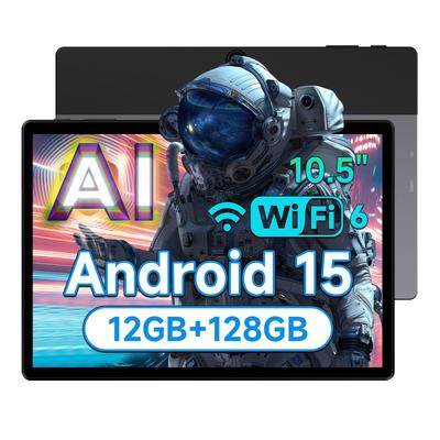 Планшет ALLDOCUBE iPlay70S Android 15 AI 1920x1280 Двойной USB WiFi BT Гравитационный Свет Автояркость Камера Планшет, 10,5-дюймовый, 8-ядерный процессор A733MX-N3X, Разрешение,
