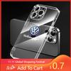 Новый Хит 2025 Новый B6 Для Volkswagen Модный Логотип Автомобиля Прозрачный Чехол Для Телефона Для IPhone 11 12 13 14 Pro Max XR X XS SE 7 8 Plus