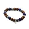 Bracelet - A Bijoux - Lapis Lazuli - Hematite - Wood - 8 Mm - Made In France