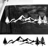 Tree Mountain SUV RV Camper Car-Styling Vehicle Reflective Decals Sticker Decor