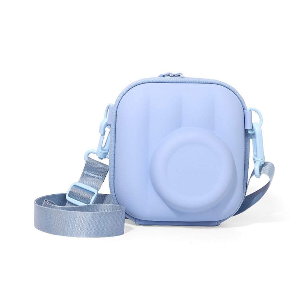 Hard Shell Crossbody Bag Zipper Storage Bag Compact Instant Camera Case Outdoor Carry