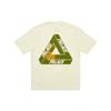 Palace Reacto Tri-Ferg T-Shirt Yellow Unisex Tops P24ES034