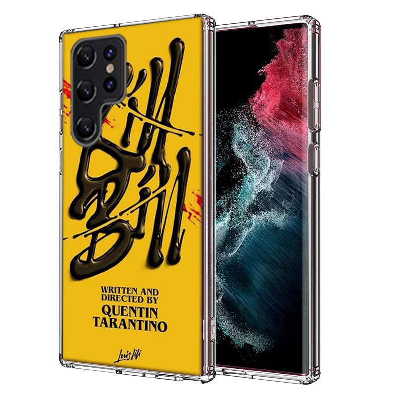 Kill Bill Capa Phone Case For Samsung S26 Ultra S25 Edge Galaxy S23 S21 S20 S24 FE S22 S10 Plus Cover Clear TPU Shell Coque with