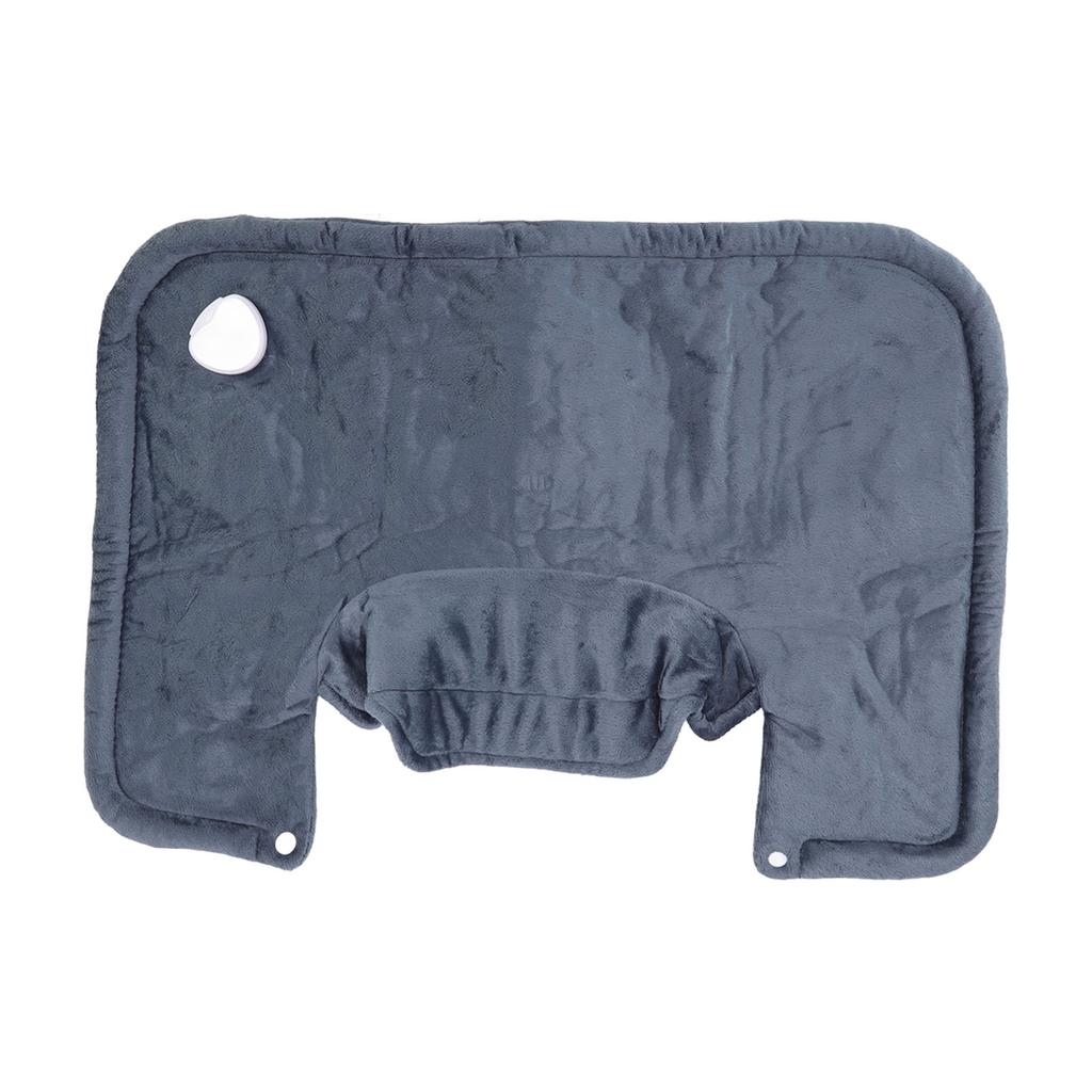 Electric Heating Pad Electric Heated Shawl for Neck Shoulder Pain Relief 6 Heat Settings Dark Grey