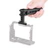Universal Camera Cage Top Handle Grip with 1 4 Inch 3 8 Inch Threaded Screw Holes Cold Shoe Mounts for Photography Lamp