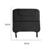 PU Leather Car Anti-kick Pad Auto Seat Back Organizer Storage Bag Car Backseat Anti Scratch Protector Pads With Cover