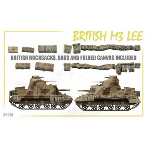 Miniart 1/35 British Army M3 Lee Plastic Model Kit MA35270