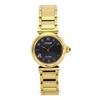 L Mae Bells Mini Gold Tone Stainless Steel Grey Dial Eco-Drive EM1132-88H Women's Watch