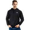 adidas Мужская флисовая толстовка с однотонным логотипом Originals Essentials, черные H34652