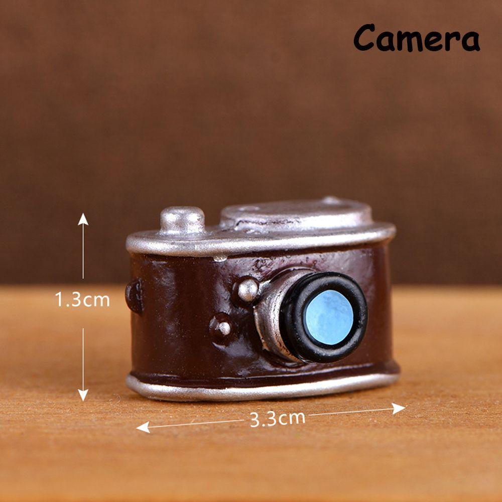 Ретро Кукольный домик Украшения Игрушка Домашний декор Мини Пианино Модель ТВ Мебель Фигурка Телефон