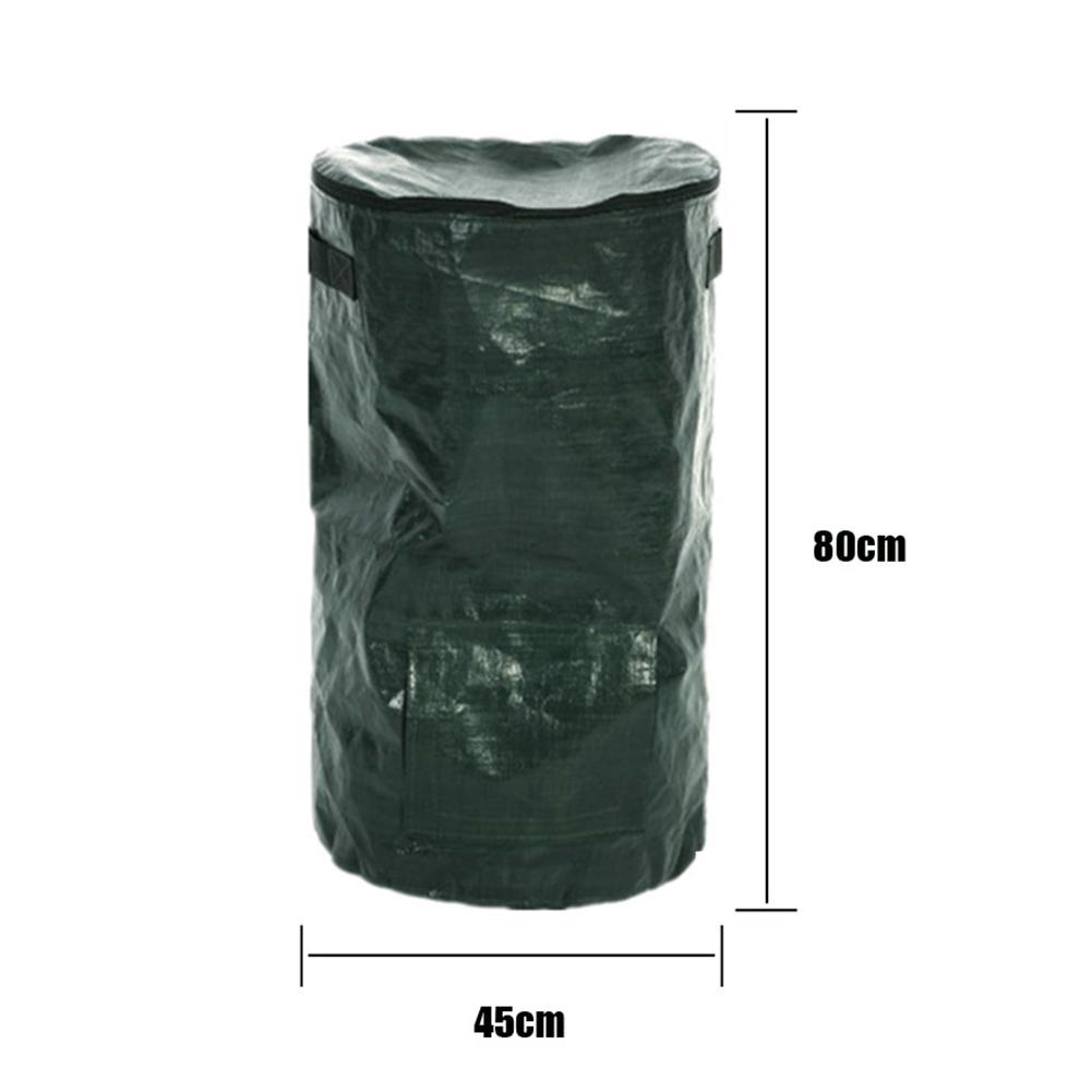 Yard Kitchen Compost Garden Garden Fruit Ferment Waste Bag Disposal Collector Trash Can