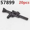 Военный Оружие Огнестрельное оружие Солдат WW2 MOC 57899 58247 SWAT Город Playmobil Мини Фигурки Действия Армейские Детали Строительные Блоки Кирпичи Игрушки