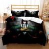 Штейнс;Комплект постельного белья Gate Односпальный Полуторный Двуспальный Кингсайз Комплект для кровати Взрослый Детский Спальня Комплекты пододеяльников 3D-принт Аниме Комплект простыней