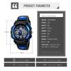 Fashion Sports Waterproof Children Watches For Girl Boys SKMEI Brand Digital LED Alarm Chrono Student Clock Wristwatches Relogio