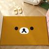 Cartoon-N-rIlakkumas Kawaii Carpet Bathroom Anti-slip Mat Door Mat Home Decoration Mat Entrance Door Mat Scratch-resistant Door