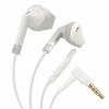 Elecom Semi-open Earphones with Microphone, Stereo 3.5, Driver Diameter 13.6mm, White EHP-F10IMAWH