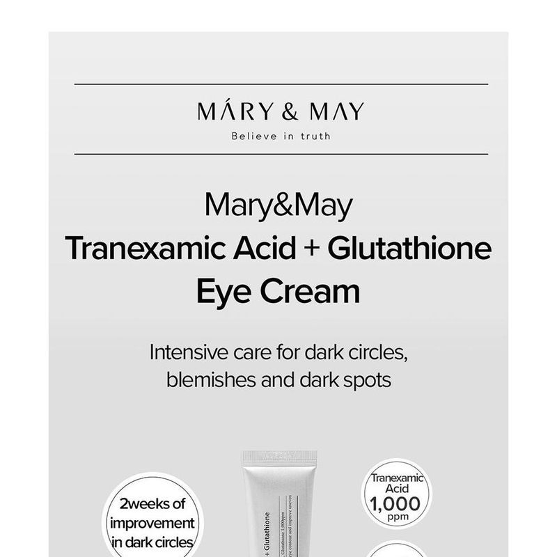 Mary&May Специальный набор кремов для глаз с глутатионом