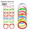 Odor-free Plastic Straw Funny Glasses Straw, Creative Eyewear Drinking Tube for Parties, Bendable Flexible Kids Safe Juice Soda Milk Tea, Novelty Gag