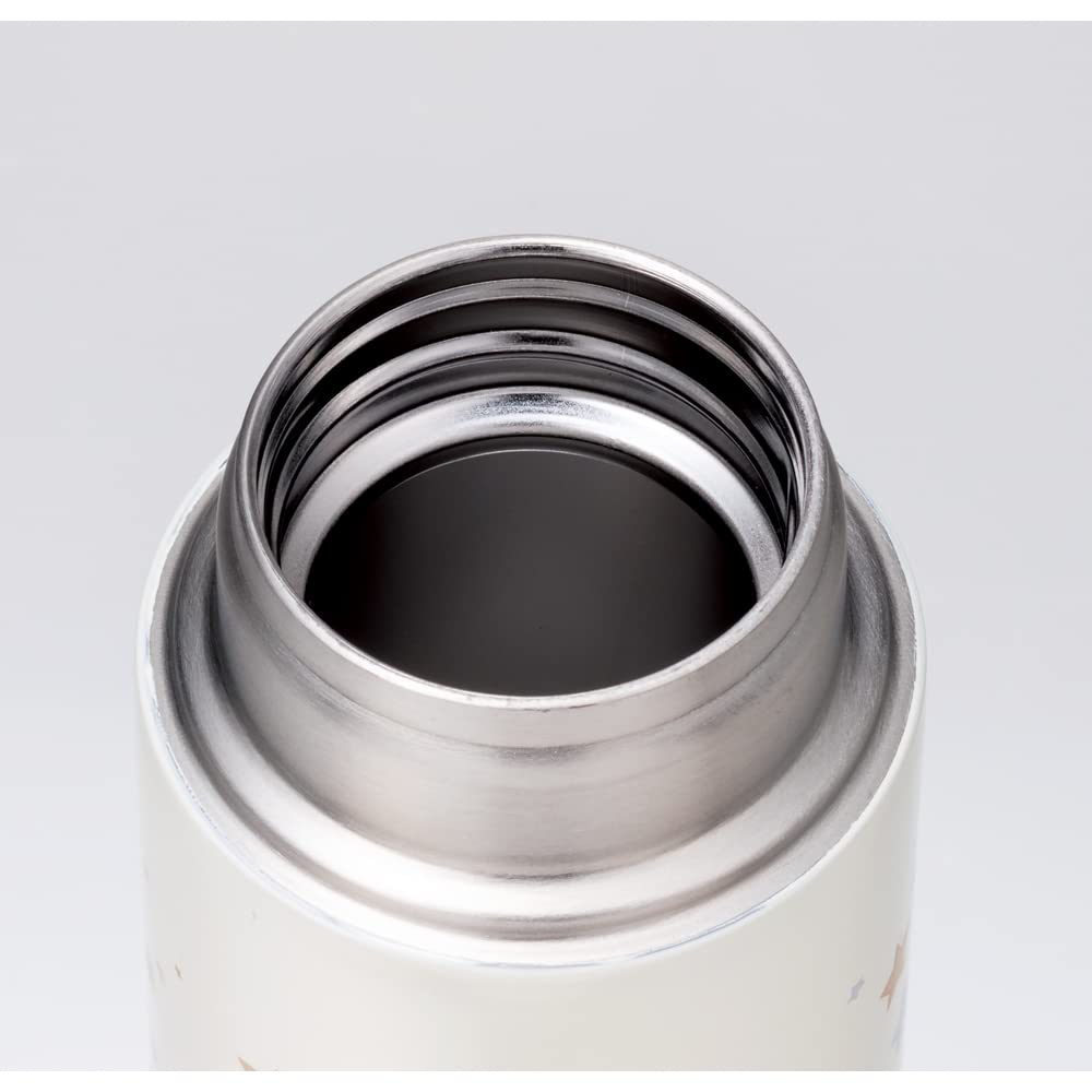 Skater Star Pattern Mug, 350ml, Ultra-Lightweight Stainless Steel Water Bottle, STYL4-A