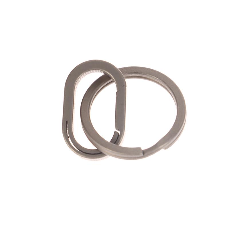 Мини-брелок из титанового сплава, соединительная пряжка, универсальное шарнирное вспомогательное кольцо