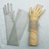 70СМ DIY Тонкая сетка Прозрачный Однотонный Мягкий Сексуальный Косплей Мода Индивидуальность Аксессуары для платья Сценическое выступление Женские Длинные перчатки