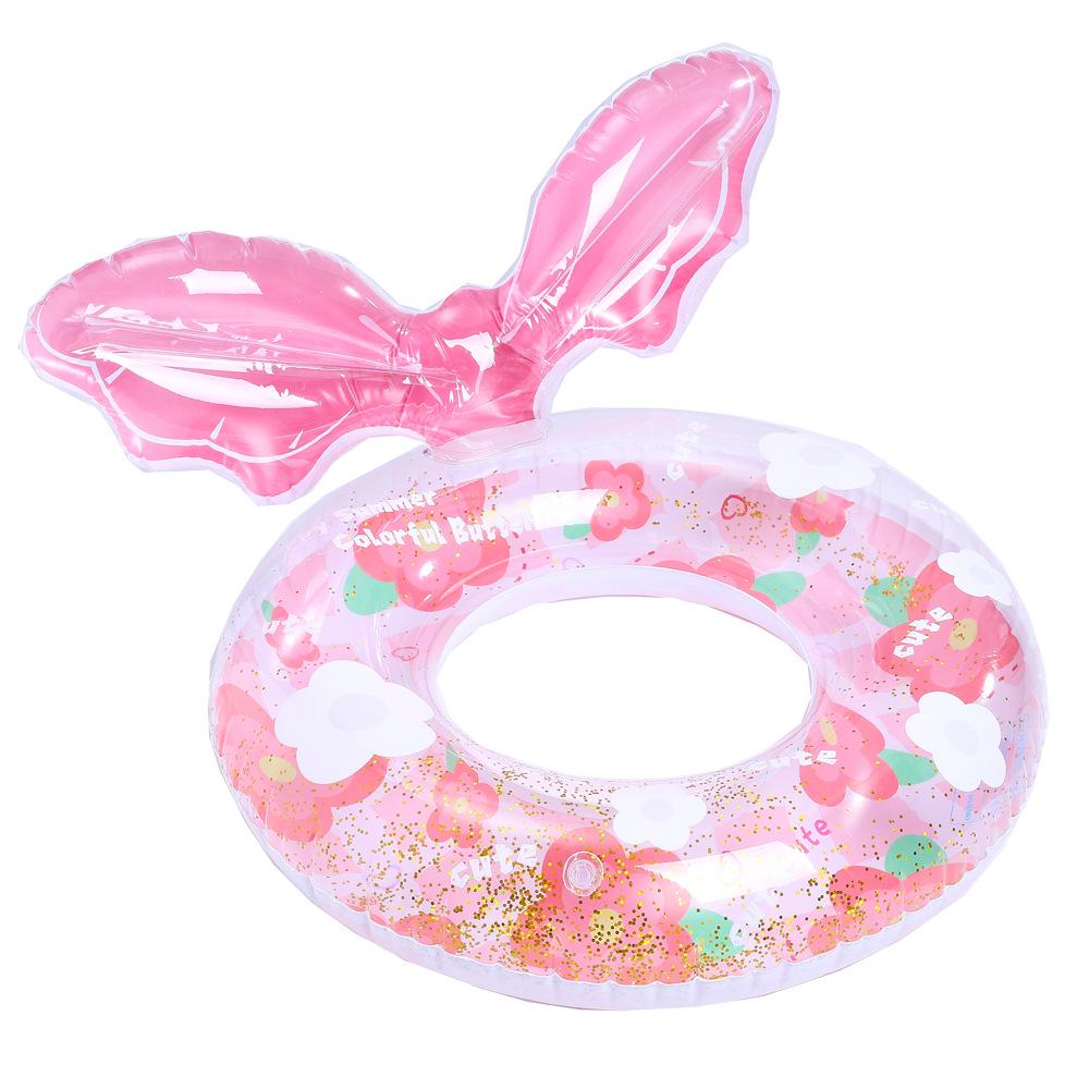 Xiaolü Утолщенный поплавок-русалка подмышку: Надувной круг для плавания для взрослых 110 см с дизайном рыбы-хвоста